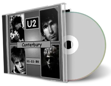 Artwork Cover of U2 1980-11-11 CD Canterbury Audience