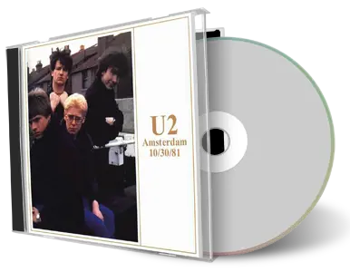 Artwork Cover of U2 1981-10-30 CD Amsterdam Soundboard