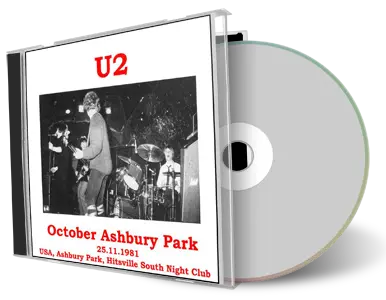 Artwork Cover of U2 1981-11-25 CD Asbury Park Audience