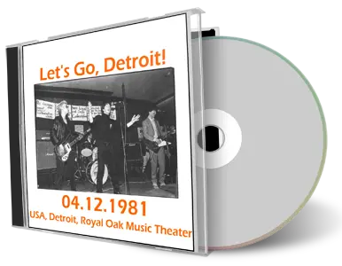 Artwork Cover of U2 1981-12-04 CD Detroit Audience