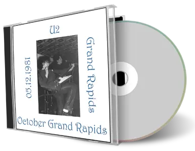 Artwork Cover of U2 1981-12-05 CD Grand Rapids Audience