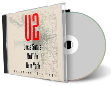 Artwork Cover of U2 1981-12-10 CD Buffalo Audience