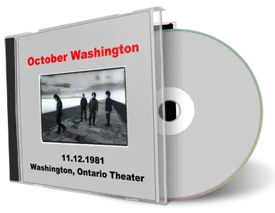Artwork Cover of U2 1981-12-11 CD Washington Audience