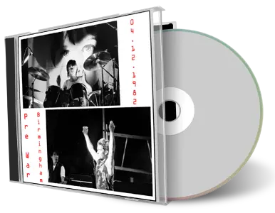 Artwork Cover of U2 1982-12-04 CD Birmingham Audience
