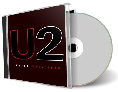 Artwork Cover of U2 1983-03-25 CD Liverpool Audience