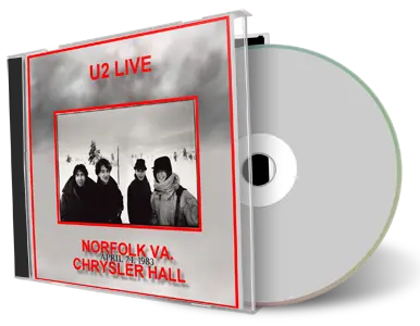 Artwork Cover of U2 1983-04-24 CD Norfolk Audience