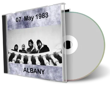 Artwork Cover of U2 1983-05-07 CD Albany Audience