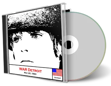 Artwork Cover of U2 1983-05-20 CD Detroit Audience