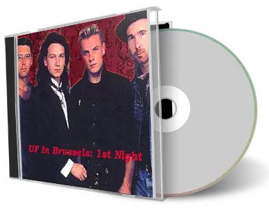 Artwork Cover of U2 1984-10-27 CD Brussel Audience