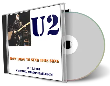 Artwork Cover of U2 1984-12-11 CD Chicago Audience