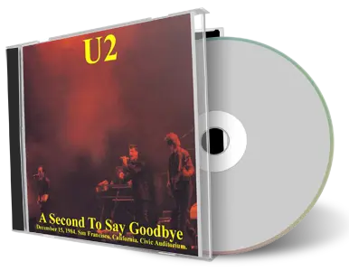 Artwork Cover of U2 1984-12-15 CD San Francisco Audience