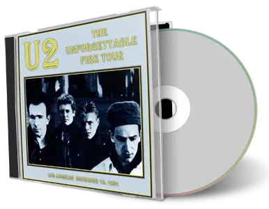Artwork Cover of U2 1984-12-16 CD Long Beach Audience