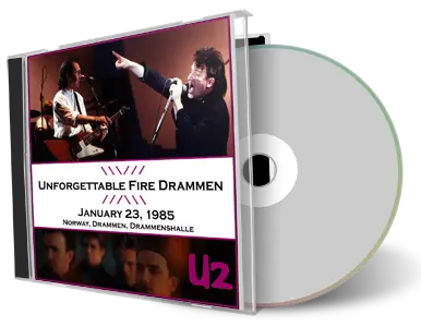 Artwork Cover of U2 1985-01-23 CD Drammen Audience