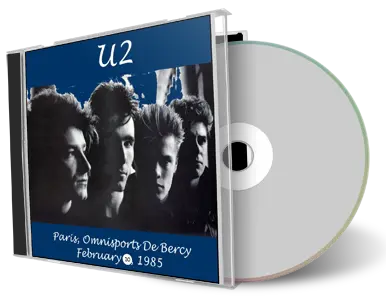 Artwork Cover of U2 1985-02-10 CD Paris Audience