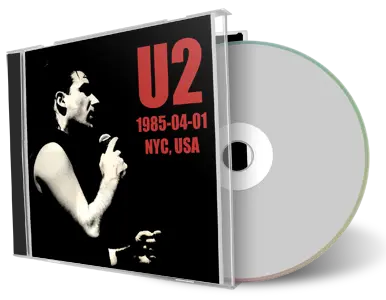 Artwork Cover of U2 1985-04-01 CD New York Audience