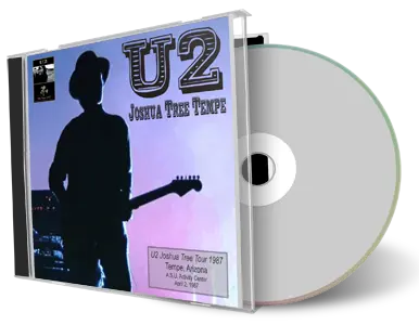 Artwork Cover of U2 1987-04-02 CD Tempe Audience