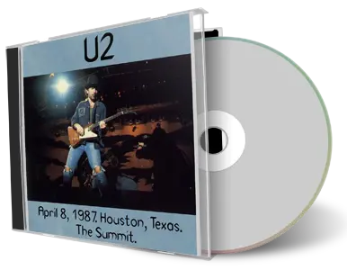 Artwork Cover of U2 1987-04-08 CD Houston Audience