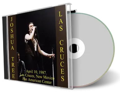 Artwork Cover of U2 1987-04-10 CD Las Cruces Audience