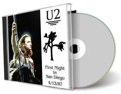 Artwork Cover of U2 1987-04-13 CD San Diego Audience