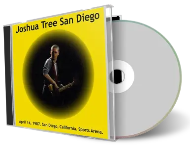 Artwork Cover of U2 1987-04-14 CD San Diego Audience