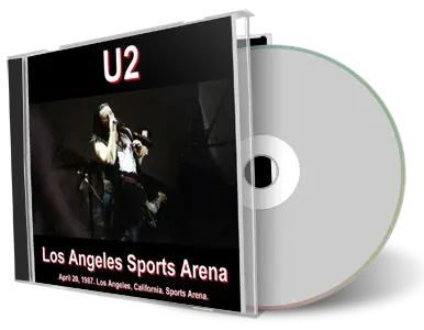 Artwork Cover of U2 1987-04-20 CD Los Angeles Audience