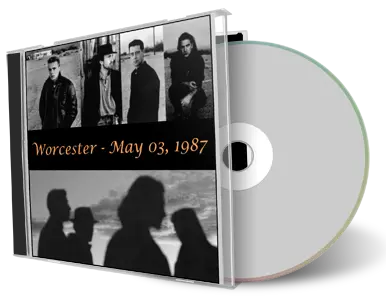 Artwork Cover of U2 1987-05-03 CD Worcester Audience