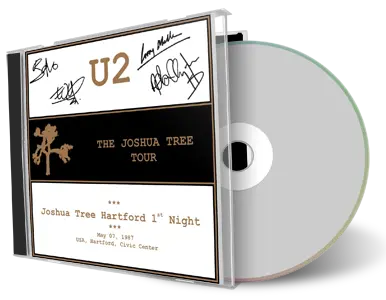 Artwork Cover of U2 1987-05-07 CD Hartford Audience