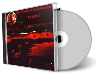 Artwork Cover of U2 1987-05-11 CD East Rutherford Audience