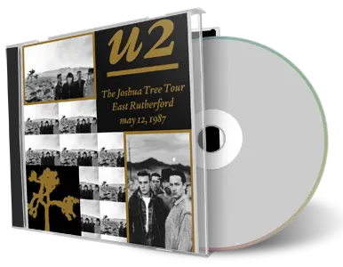 Artwork Cover of U2 1987-05-12 CD East Rutherford Audience