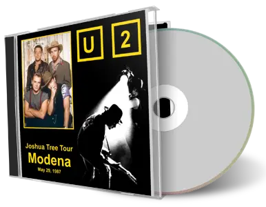 Artwork Cover of U2 1987-05-29 CD Modena Audience