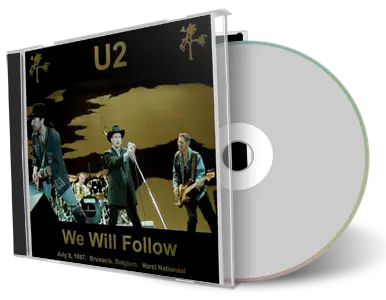 Artwork Cover of U2 1987-07-08 CD Brussels Audience