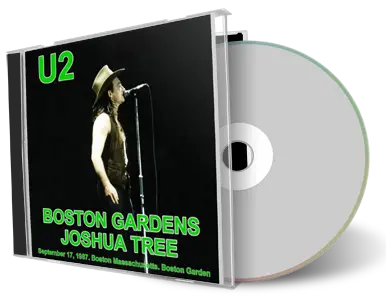 Artwork Cover of U2 1987-09-17 CD Boston Audience