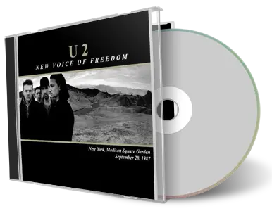 Artwork Cover of U2 1987-09-28 CD New York Audience