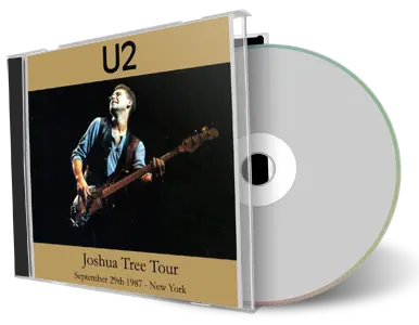 Artwork Cover of U2 1987-09-29 CD New York Audience