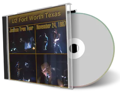 Artwork Cover of U2 1987-11-24 CD Fort Worth Audience