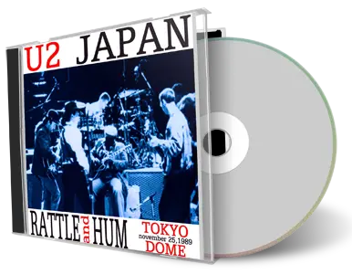 Artwork Cover of U2 1989-11-25 CD Tokyo Audience