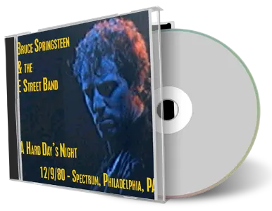 Artwork Cover of Bruce Springsteen 1980-12-09 CD Philadelphia Audience