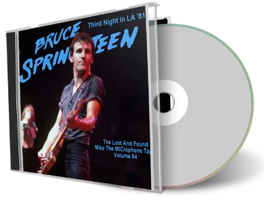 Artwork Cover of Bruce Springsteen 1981-08-23 CD Los Angeles Audience