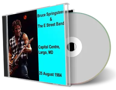 Artwork Cover of Bruce Springsteen 1984-08-25 CD Largo Audience