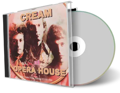 Artwork Cover of Cream 1968-10-07 CD Chicago Audience