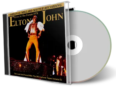 Artwork Cover of Elton John 1974-10-05 CD Inglewood Audience