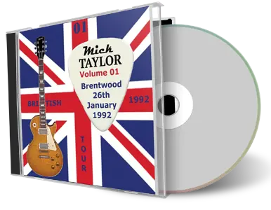 Artwork Cover of Mick Taylor 1992-01-26 CD Brentwood Audience