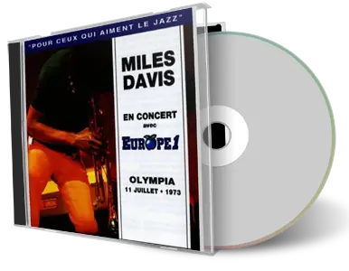 Artwork Cover of Miles Davis 1973-07-11 CD Paris Soundboard