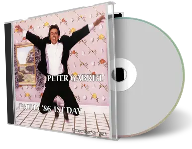 Artwork Cover of Peter Gabriel 1986-11-29 CD Philadelphia Audience