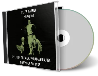 Artwork Cover of Peter Gabriel 1986-11-30 CD Philadelphia Audience