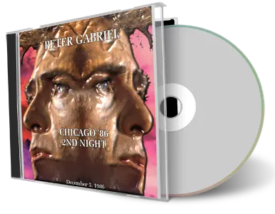 Artwork Cover of Peter Gabriel 1986-12-05 CD Rosemont Audience