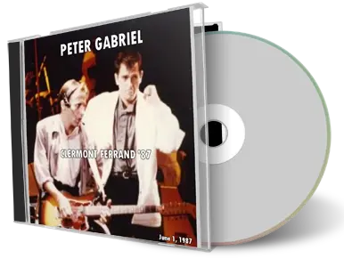 Artwork Cover of Peter Gabriel 1987-06-01 CD Clermont Audience