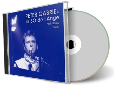 Artwork Cover of Peter Gabriel 1987-06-07 CD Paris Audience