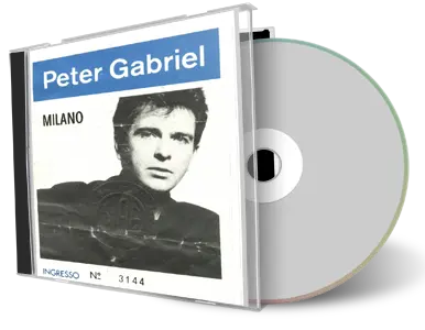 Artwork Cover of Peter Gabriel 1987-06-10 CD Milan Audience