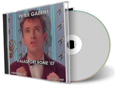 Artwork Cover of Peter Gabriel 1987-06-13 CD Rome Audience